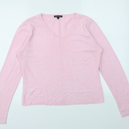 Debbie Morgan  Womens Pink   Pullover Jumper Size M