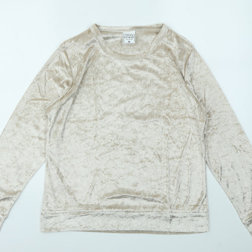Forever Dreaming Womens Gold   Pullover Jumper Size M