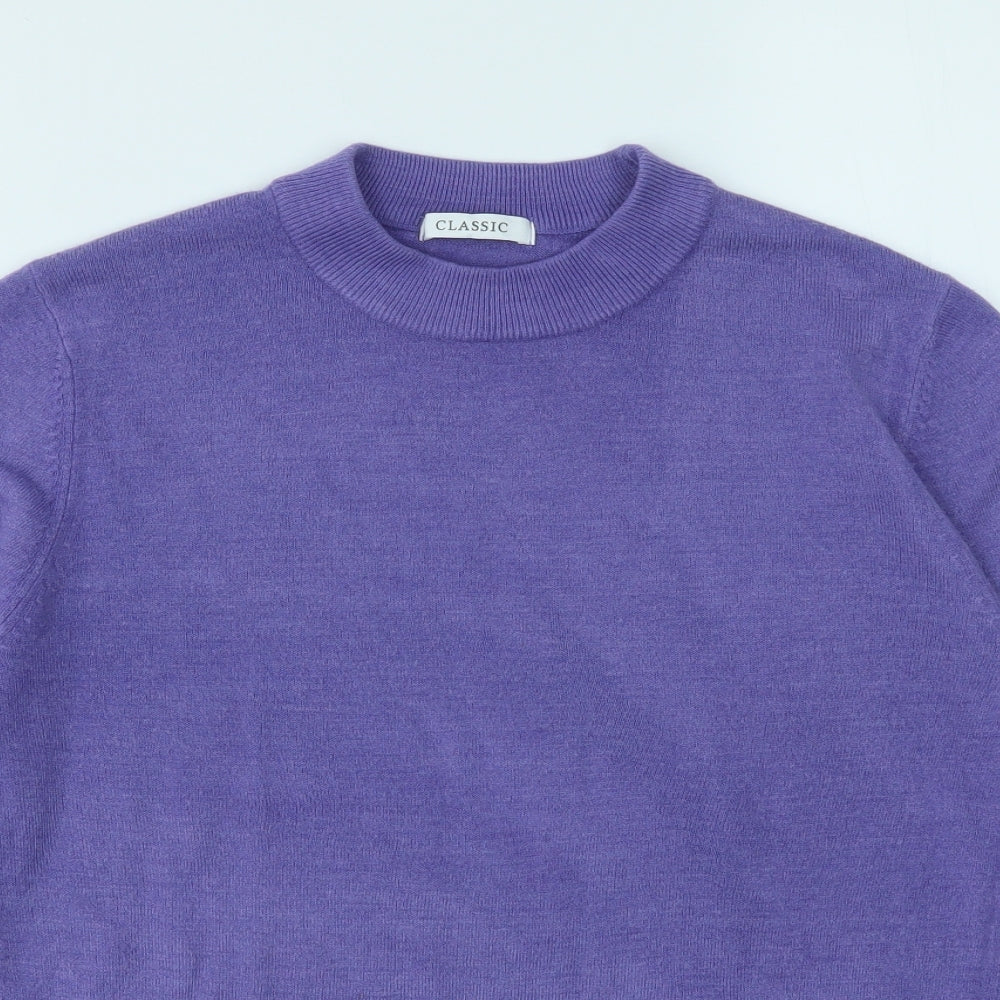 M&S Womens Purple   Pullover Jumper Size 10
