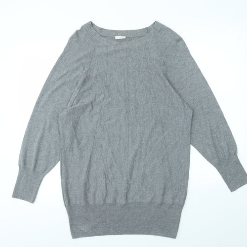 Kaliko Womens Grey   Fit & Flare  Size M