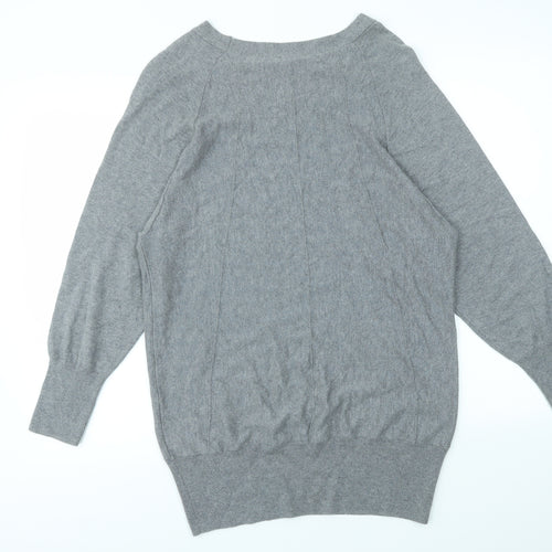 Kaliko Womens Grey   Fit & Flare  Size M