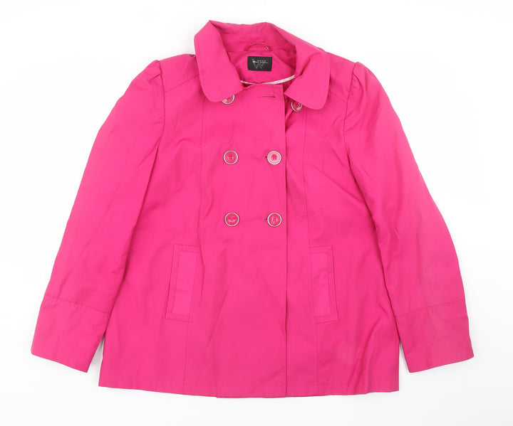 BHS Womens Pink   Jacket Coat Size 12