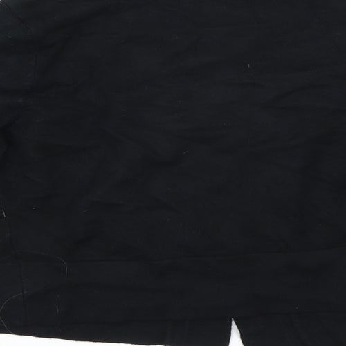 Evolution Womens Black   Cape Jumper Size S