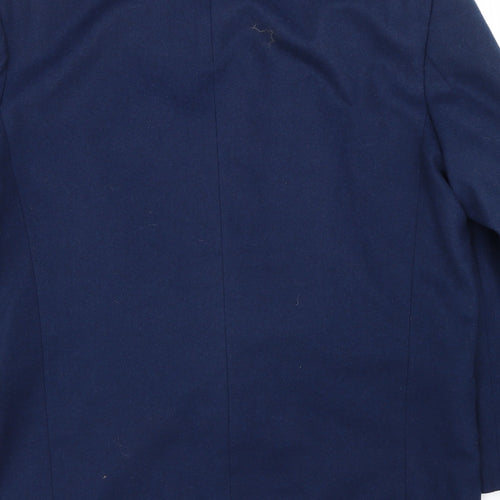 Buttons Mens Blue   Jacket Suit Size 44