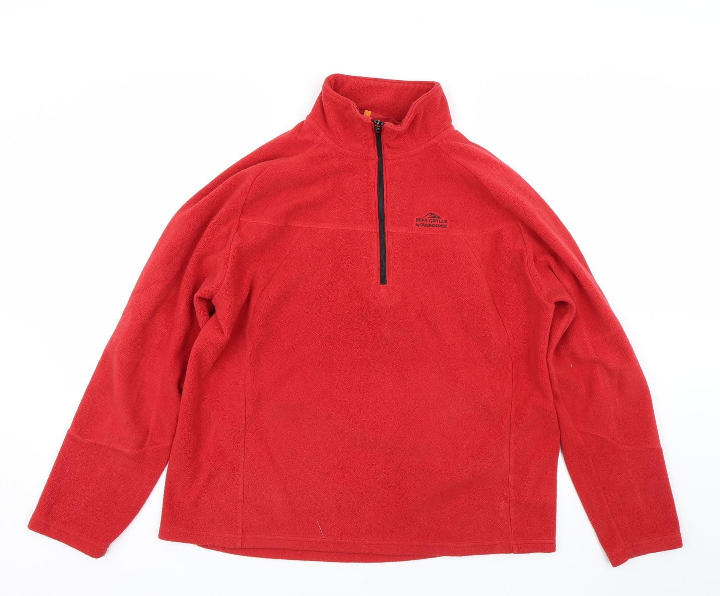 Craghoppers  Mens Red   Full Zip Sweatshirt Size L  - Bear Grylls