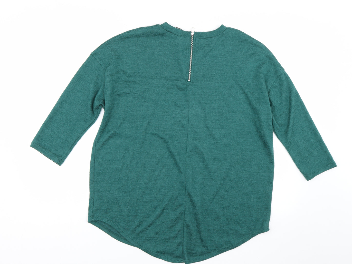 Primark Womens Green   Basic T-Shirt Size S