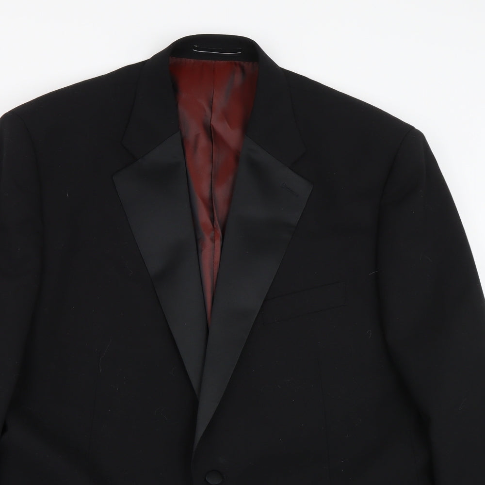 Greenwoods Mens Black   Tuxedo Suit Size 44