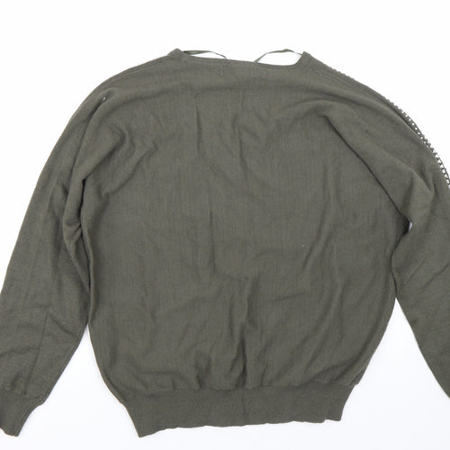 Primark Womens Green   Pullover Jumper Size 16