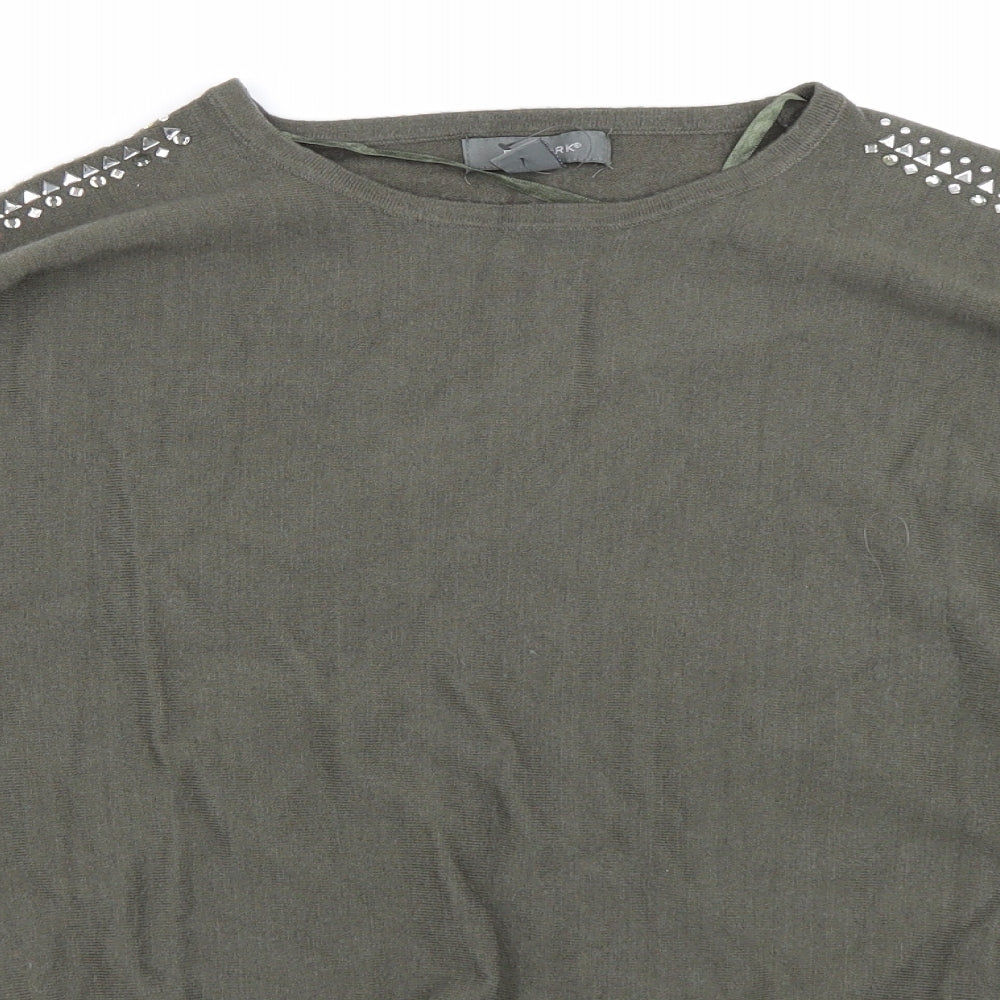 Primark Womens Green   Pullover Jumper Size 16