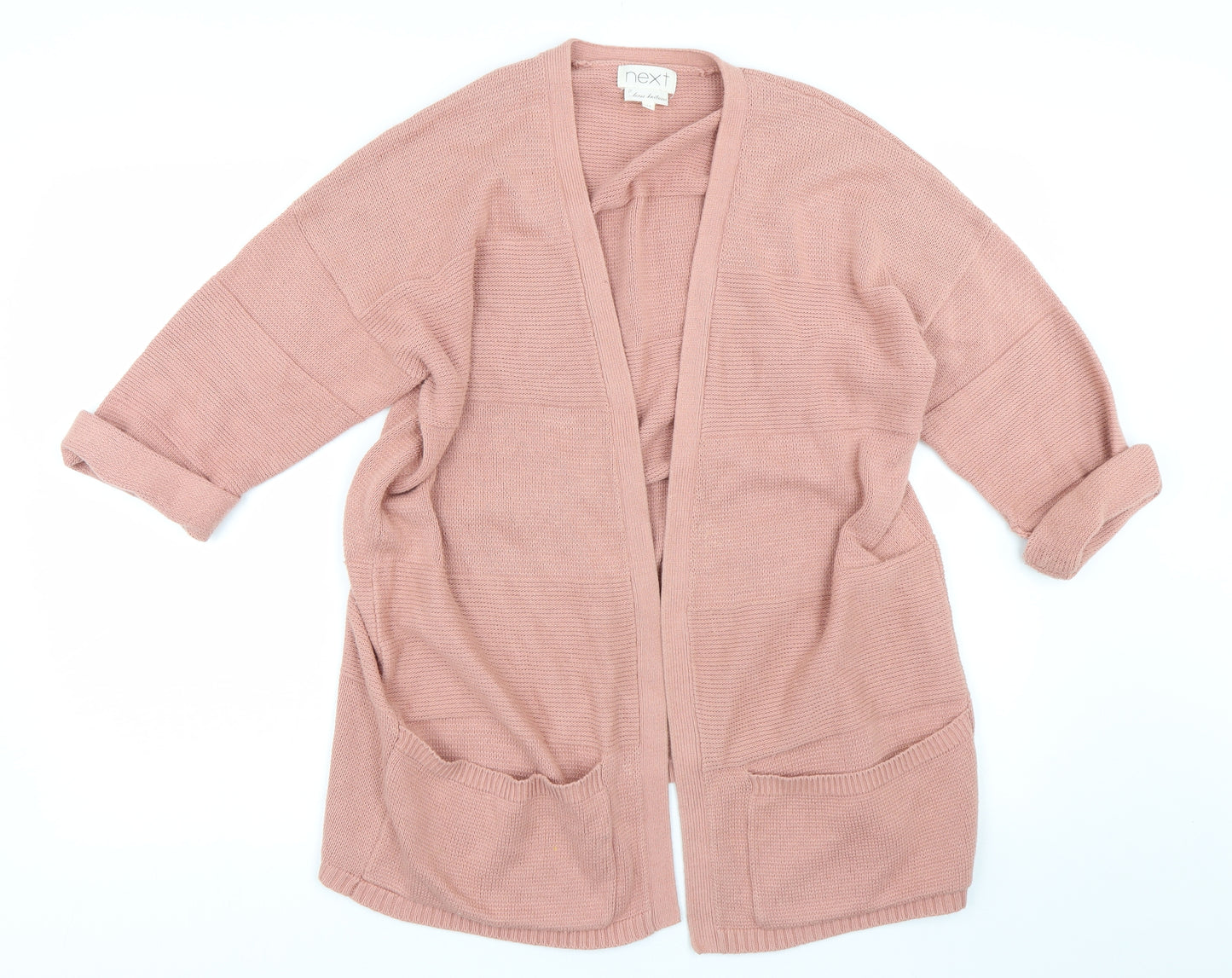 NEXT Womens Pink   Cardigan Jumper Size 14