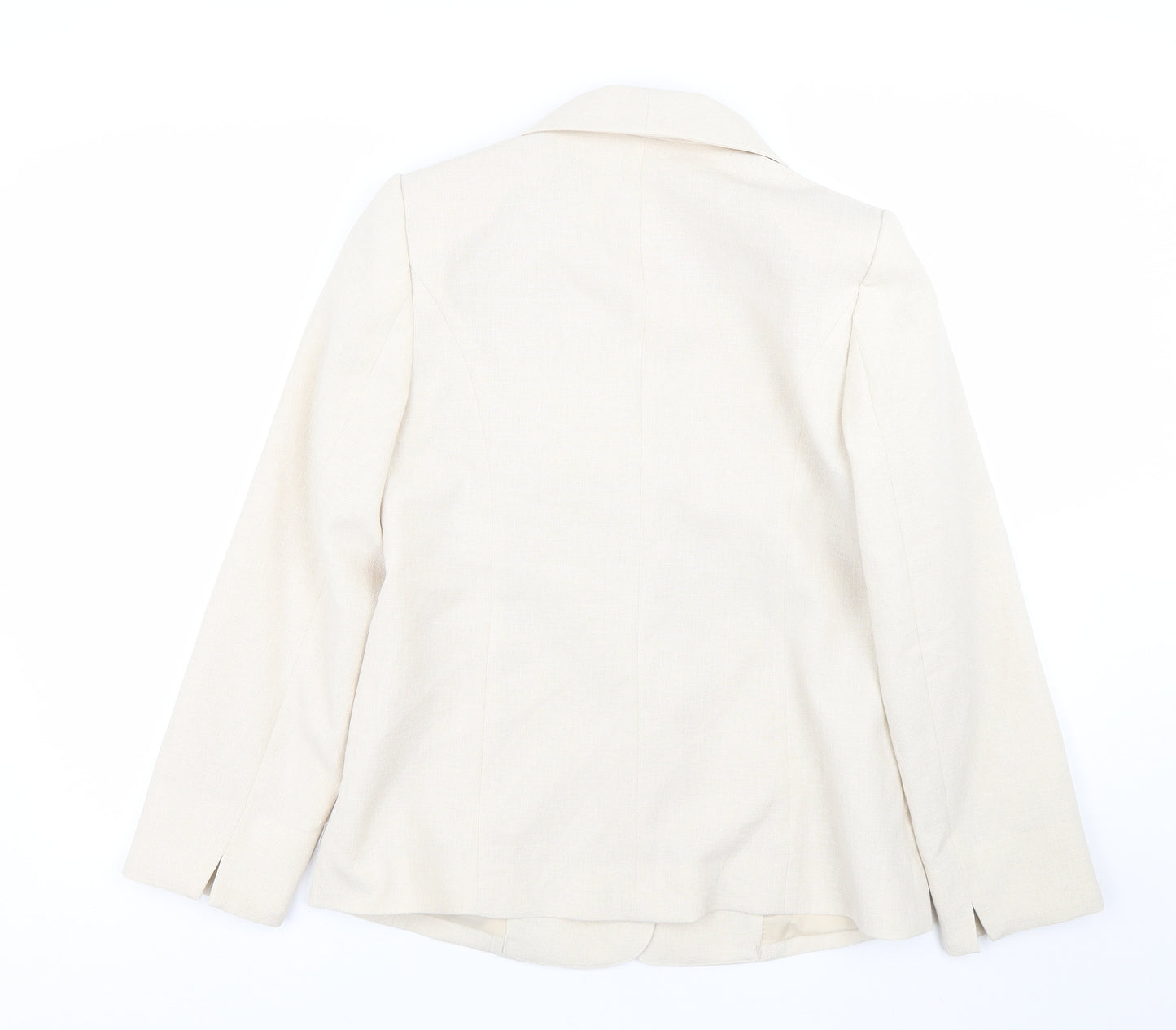 Honor Millburn Womens Beige   Jacket Suit Size M