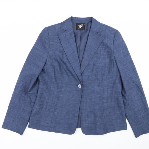 Pota Womens Blue   Jacket Suit Size 10