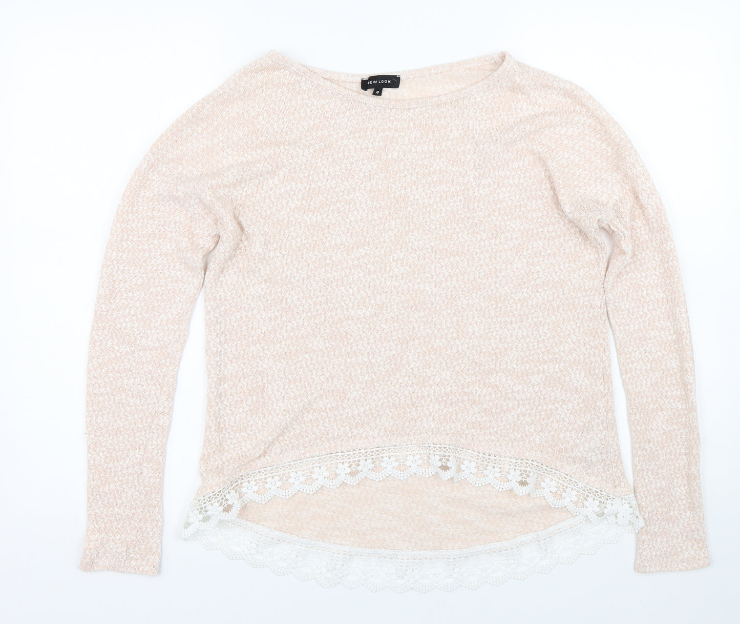 New Look Womens Pink   Pullover Jumper Size 8