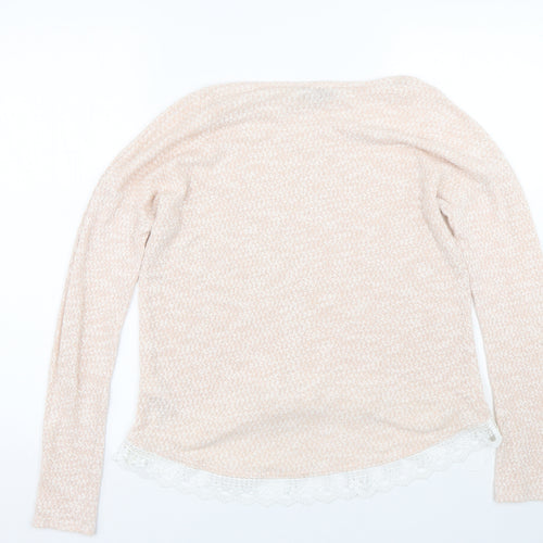 New Look Womens Pink   Pullover Jumper Size 8