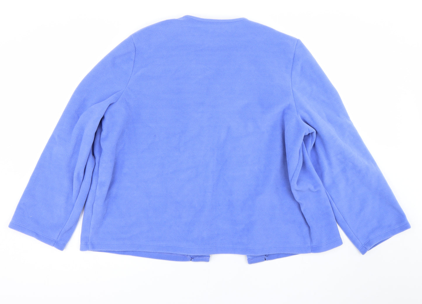 M&S Womens Blue   Cardigan Jumper Size 18