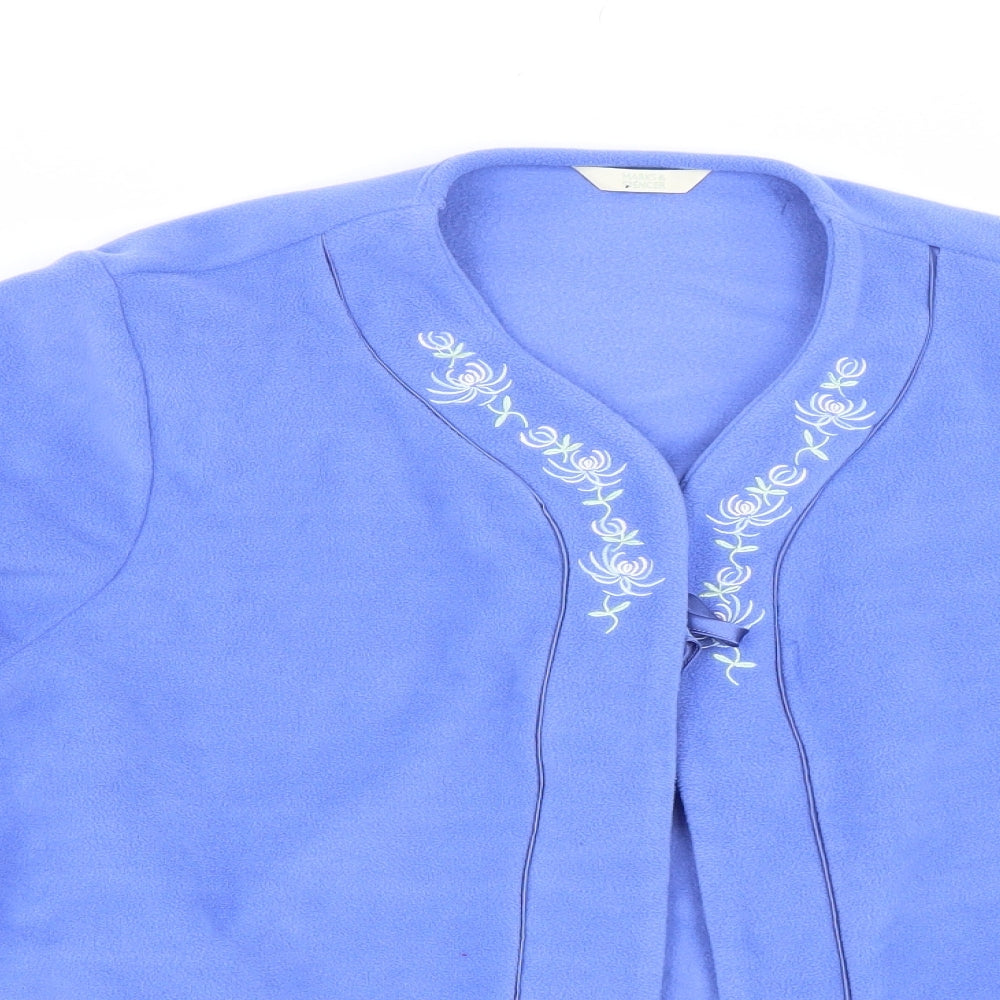 M&S Womens Blue   Cardigan Jumper Size 18