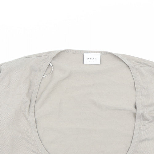 NEXT Womens Beige   Cape Jumper Size 16