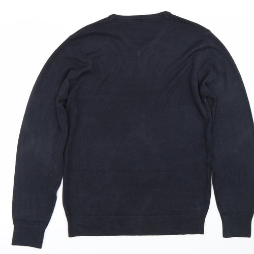 Peacocks Womens Blue   Pullover Jumper Size M