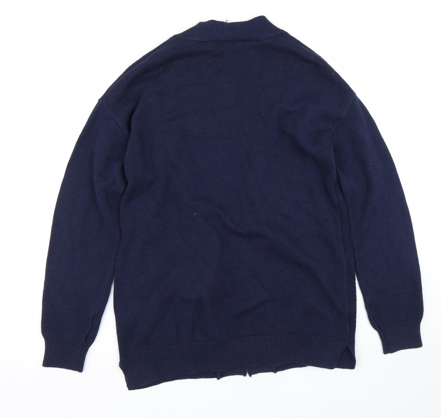 M&S Womens Blue   Cardigan Jumper Size 12