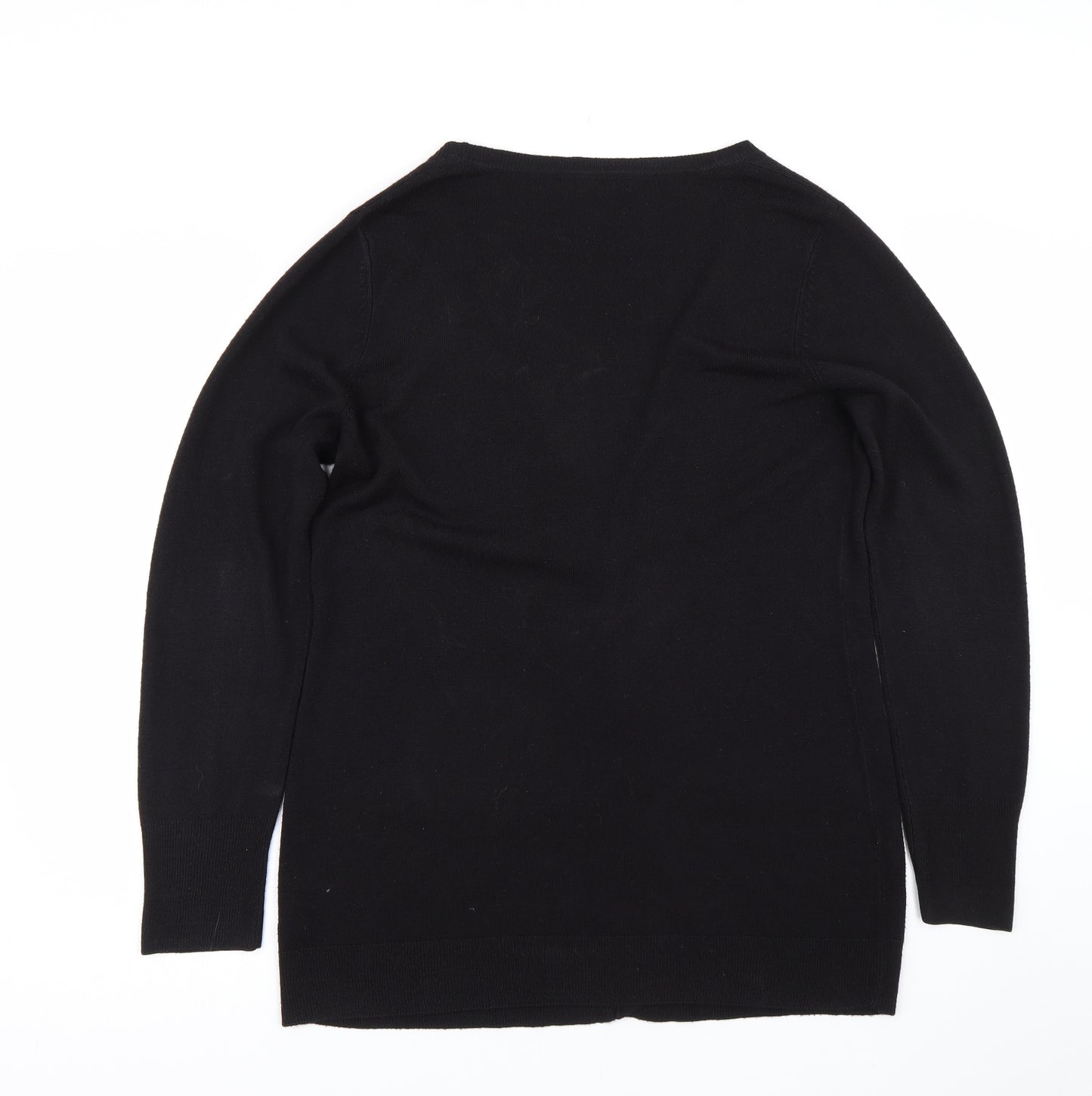 TU Womens Black   Cardigan Jumper Size 16