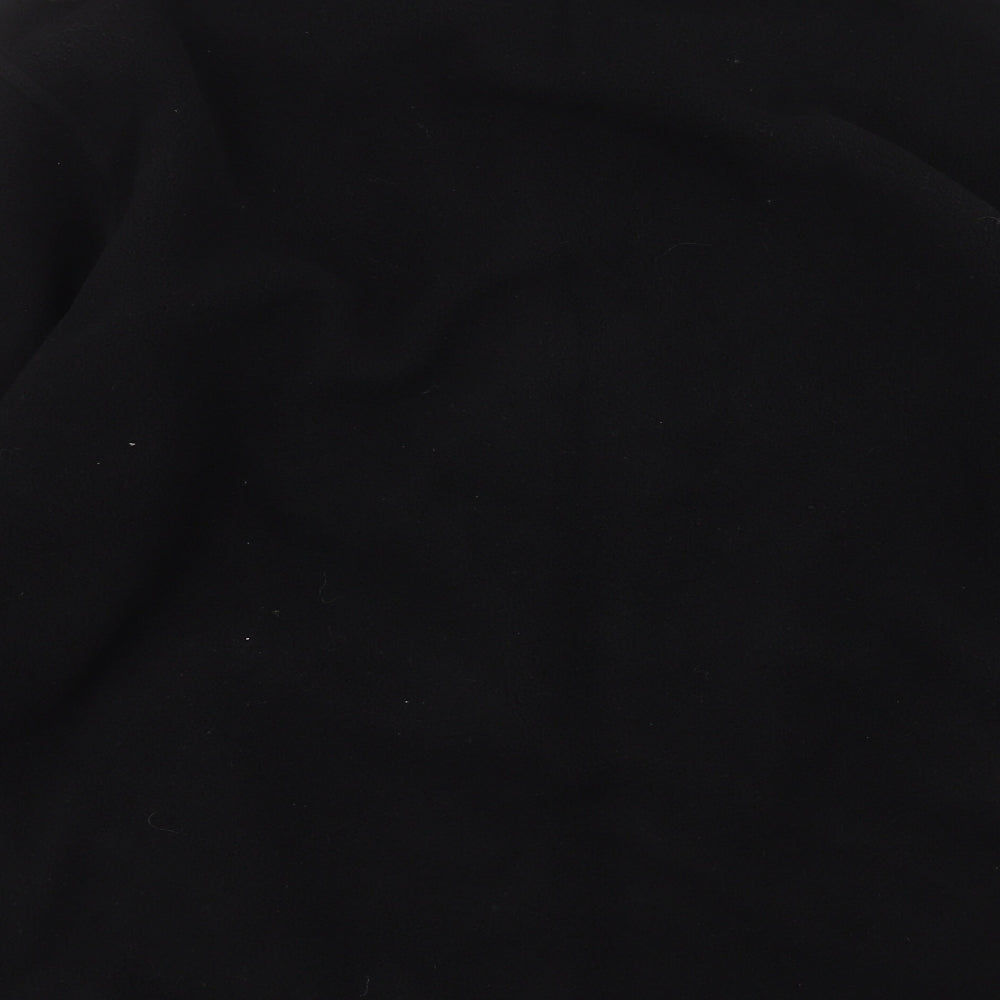 Uneek Mens Black  Fleece Full Zip Jumper Size XL