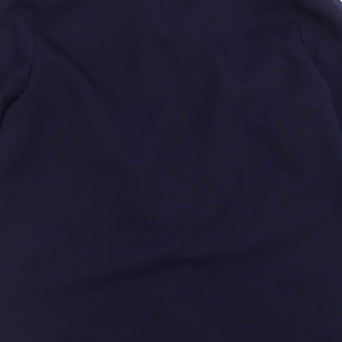 Slimma  Womens Blue   Jacket Suit Jacket Size 14