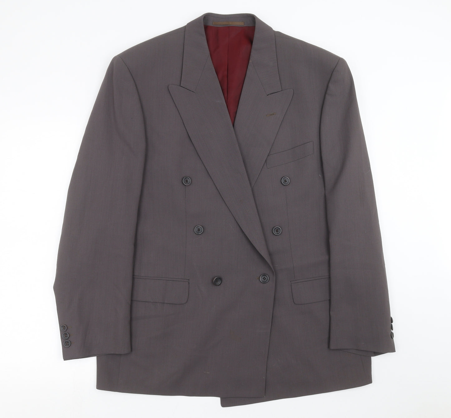 A.W French Mens Grey   Jacket Suit Jacket Size 44