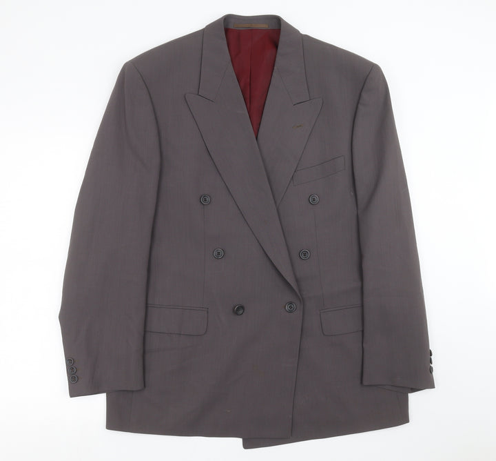 A.W French Mens Grey   Jacket Suit Jacket Size 44