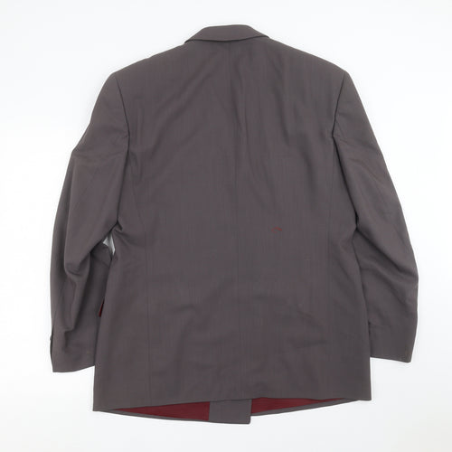 A.W French Mens Grey   Jacket Suit Jacket Size 44