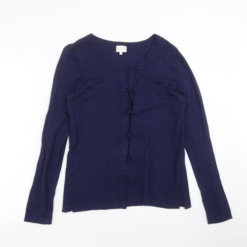 EAST Womens Blue   Cardigan Jumper Size S