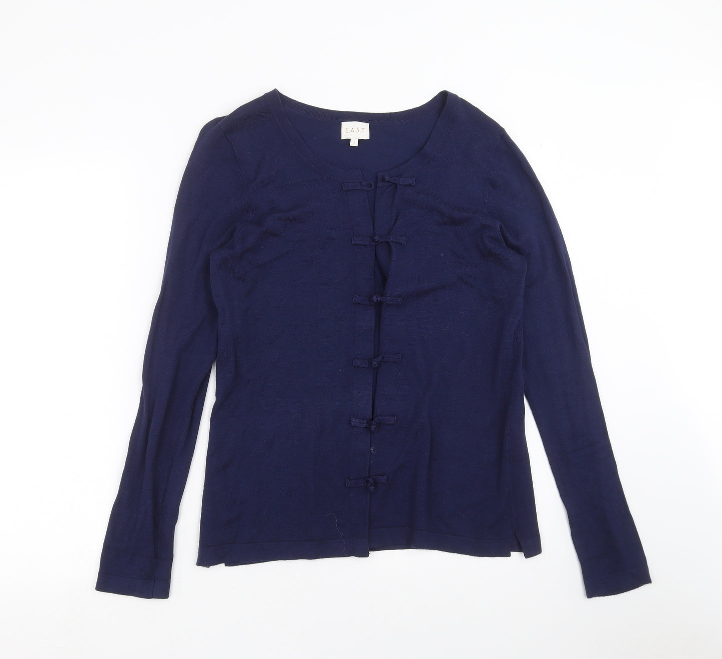 EAST Womens Blue   Cardigan Jumper Size S