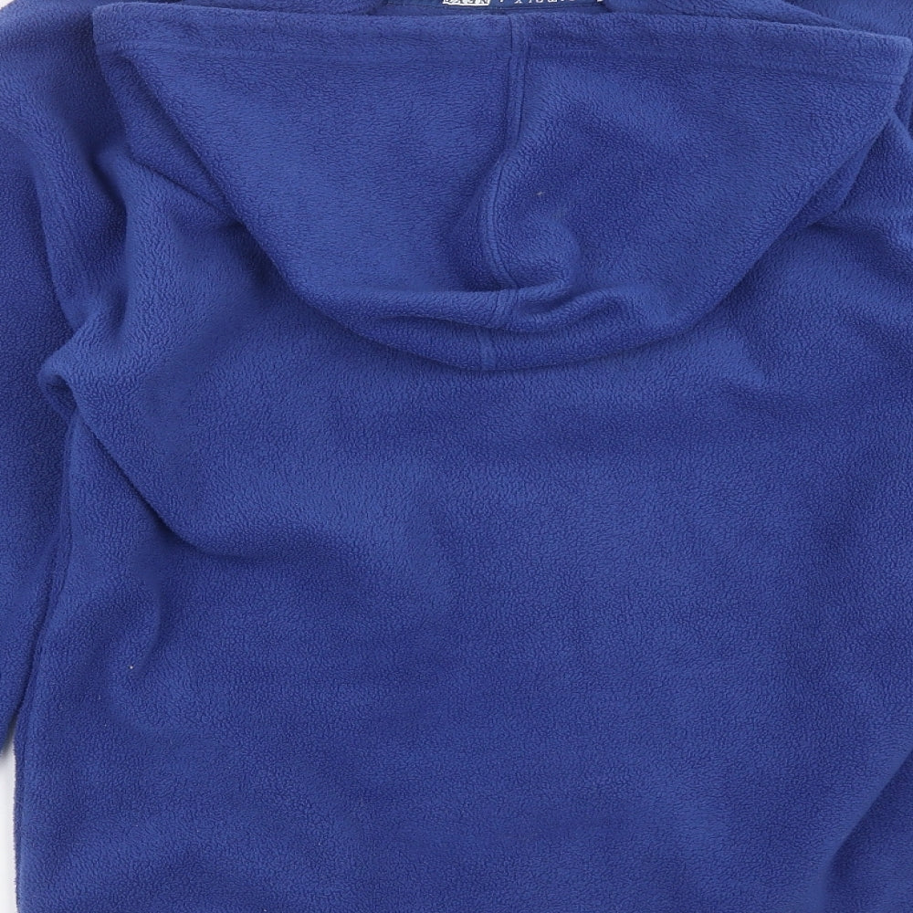 NEXT Womens Blue  Fleece Full Zip Jumper Size S  - hooded