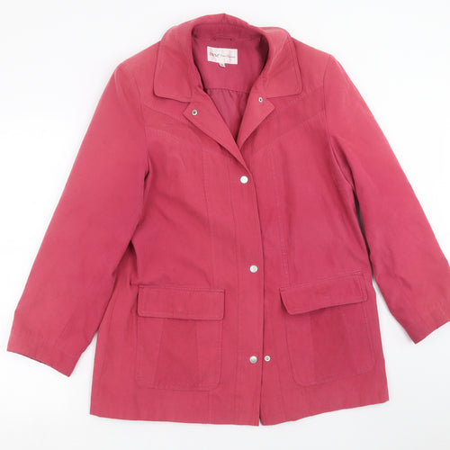 EWM Womens Pink   Jacket Coat Size 12