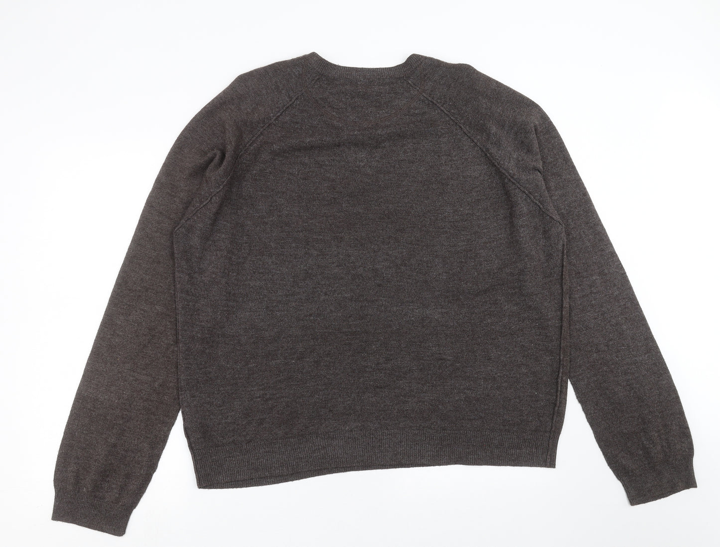 UrbanSpirit Mens Brown  Knit Pullover Jumper Size L
