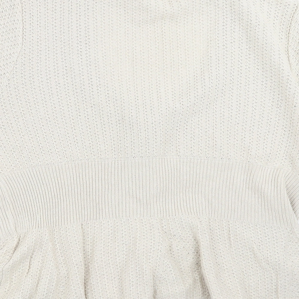 George Womens Beige  Knit Cardigan Jumper Size 20