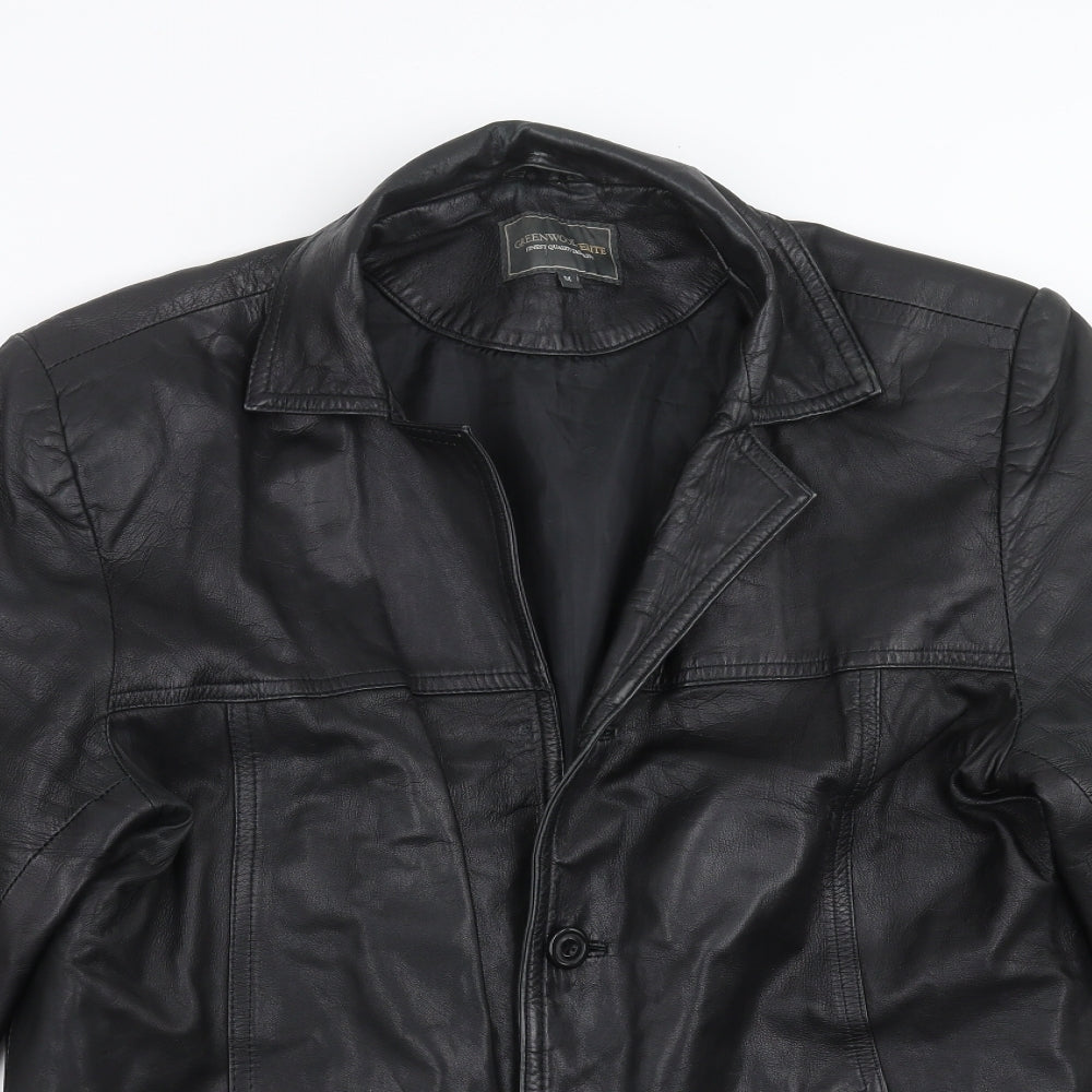 GREENWOODS Mens Black   Jacket  Size M