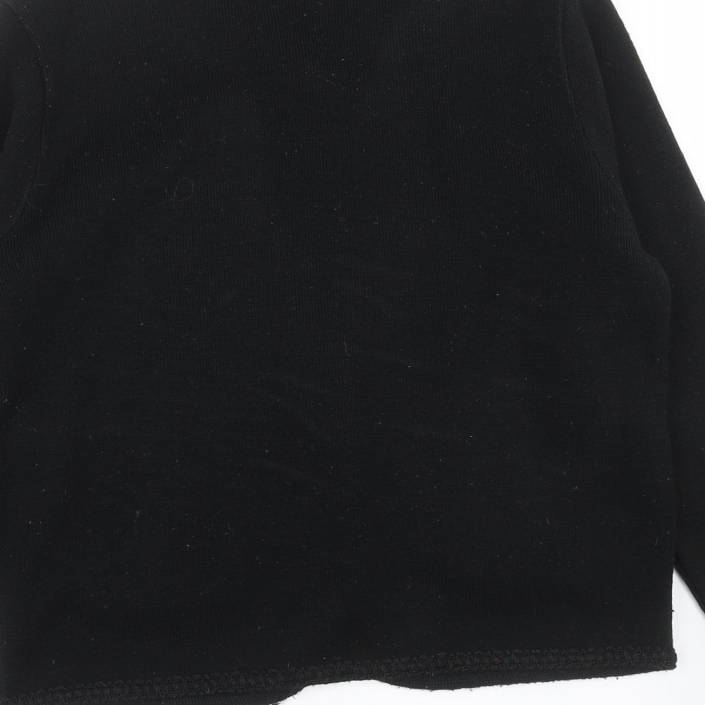 Marks and Spencer Womens Black  Knit Cardigan Jumper Size 10