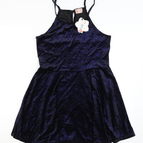 Dolls Womens Blue   Bodycon  Size M