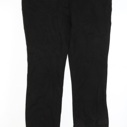Wallis Womens Black   Trousers  Size 12 L26 in