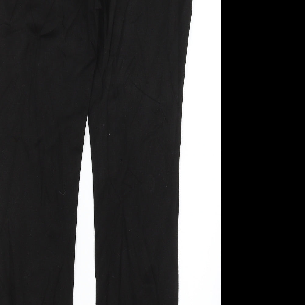 Wallis Womens Black   Trousers  Size 12 L26 in