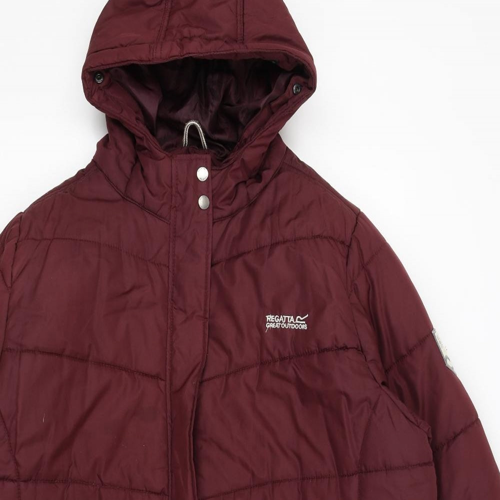 Regatta Womens Purple   Rain Coat Coat Size XL