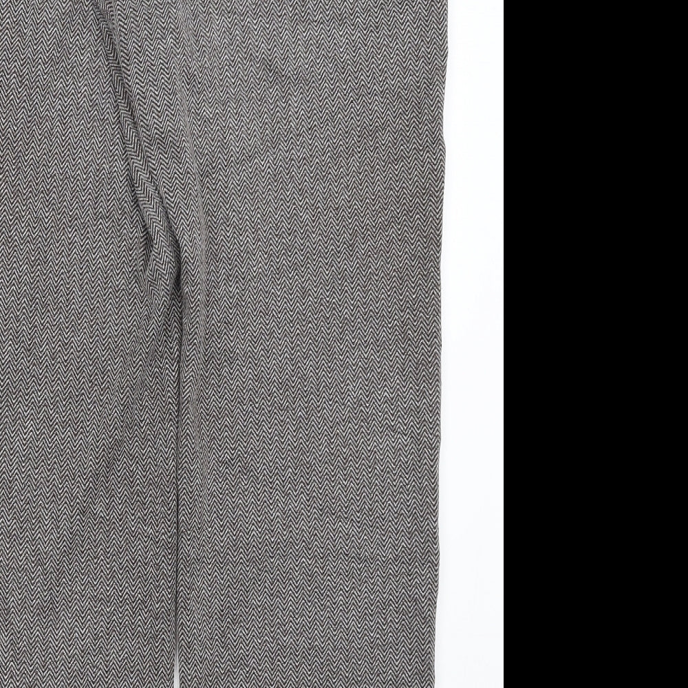 Susan Graver Womens Grey   Trousers  Size M L29 in