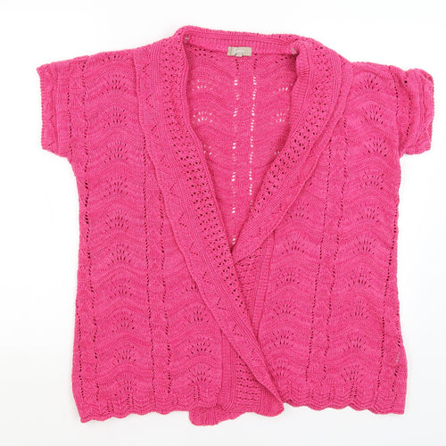 Soon  Womens Pink   Cardigan Jumper Size 16