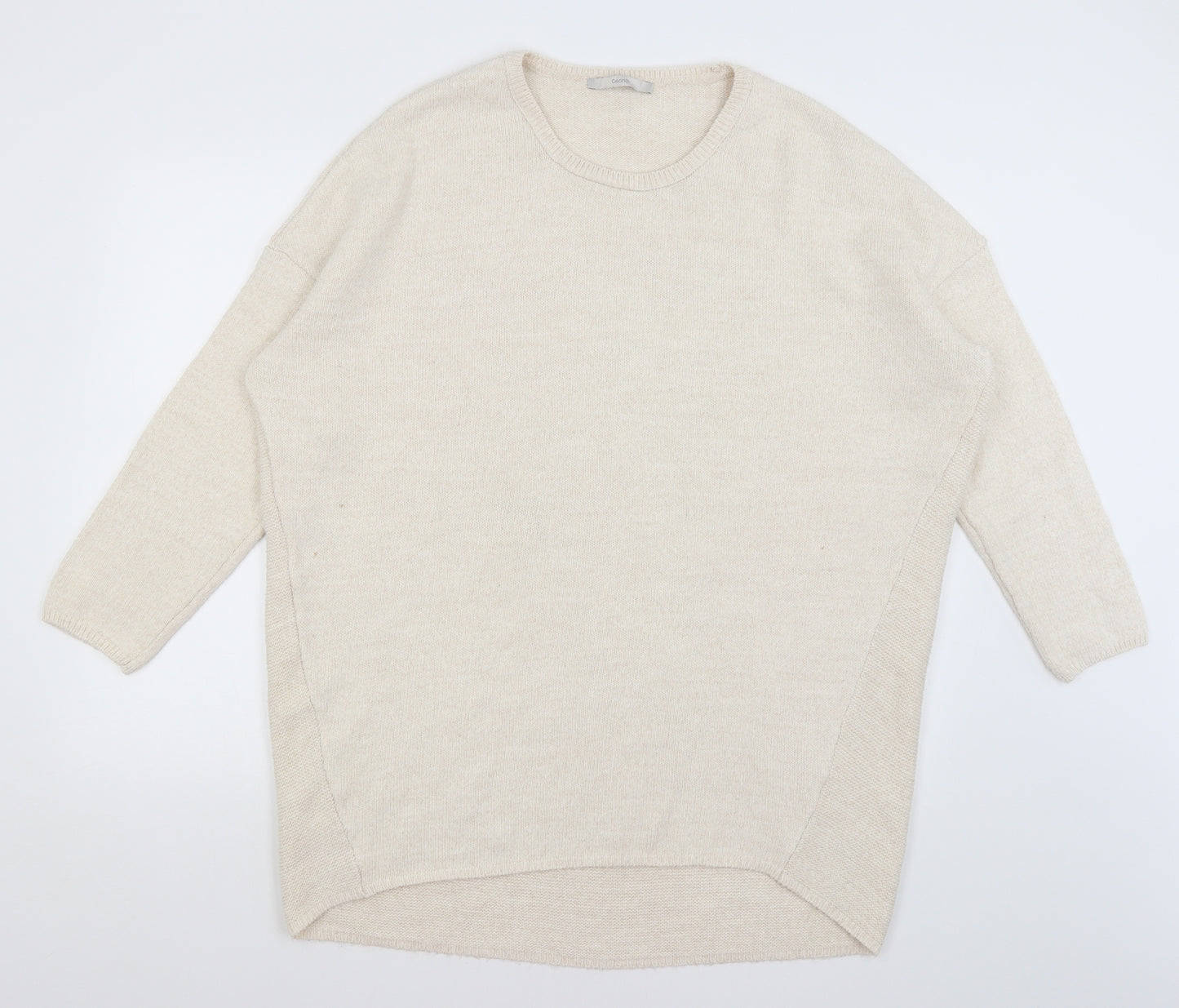 George Womens Ivory   Pullover Jumper Size L