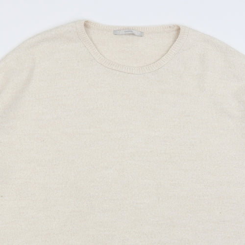 George Womens Ivory   Pullover Jumper Size L