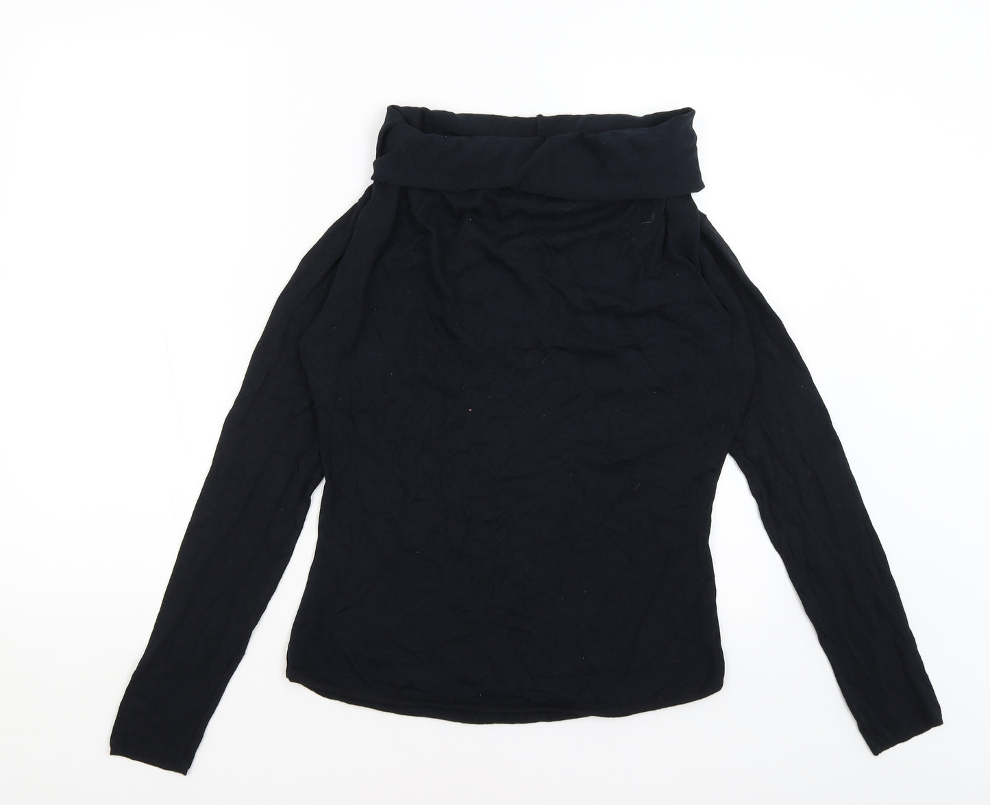 Villa Das Malhas Womens Black   Basic T-Shirt Size M