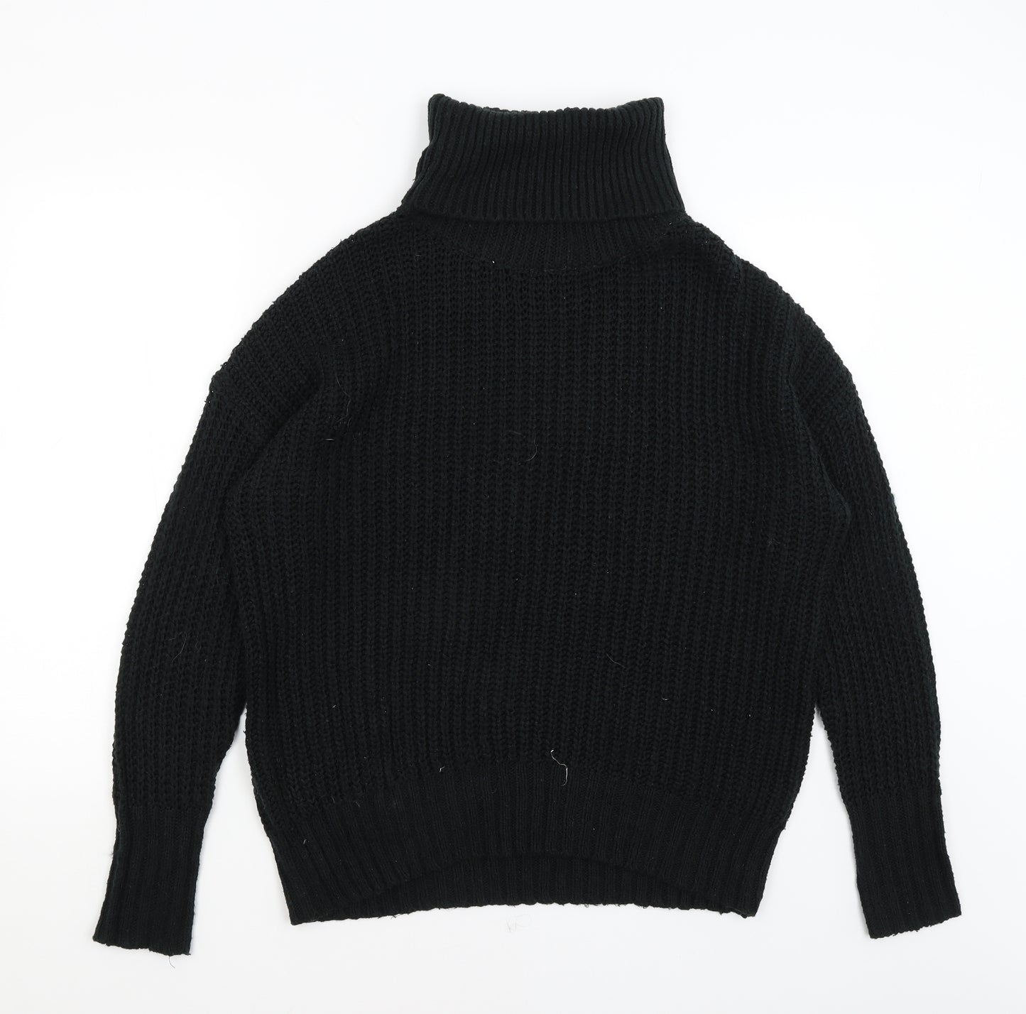 157 Mens Black   Pullover Jumper Size M