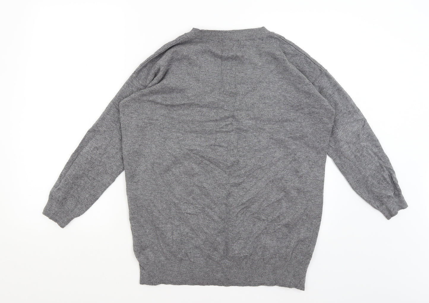 F&F Womens Grey   Pullover Jumper Size 8