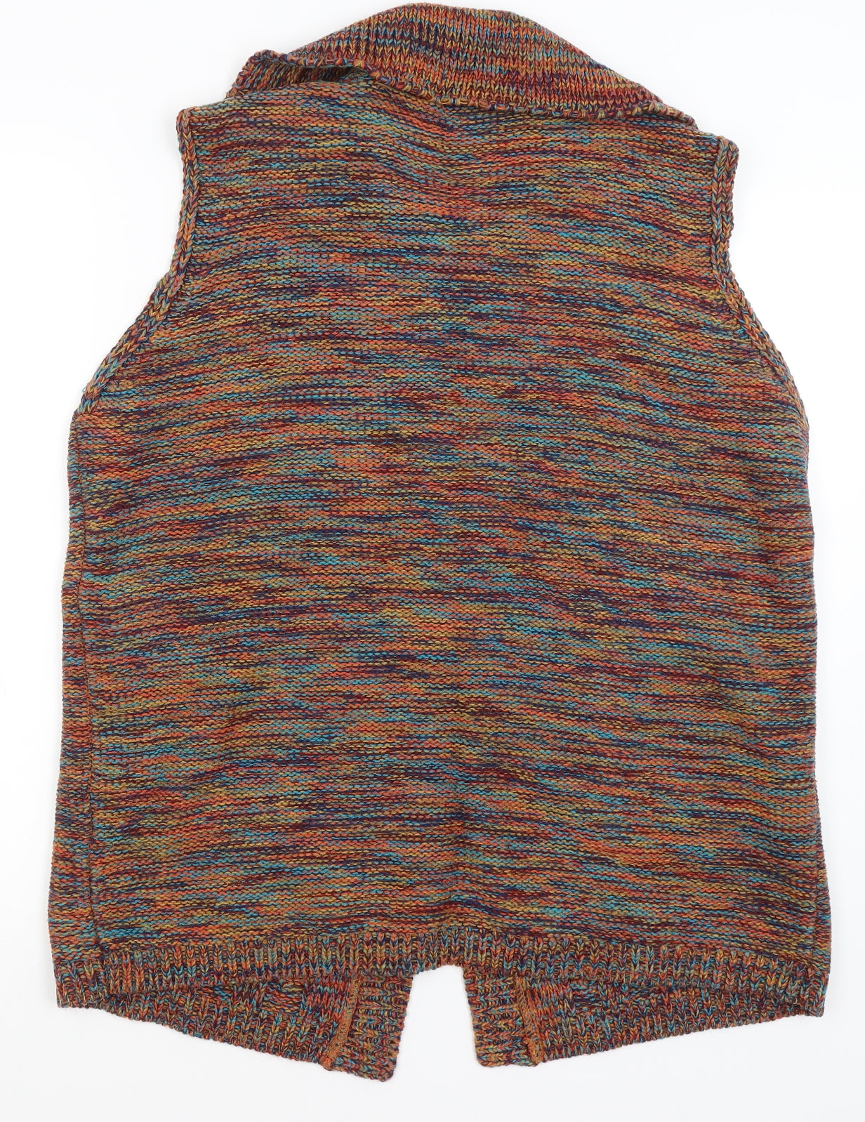 Collection L Womens Orange   Vest Jumper Size L