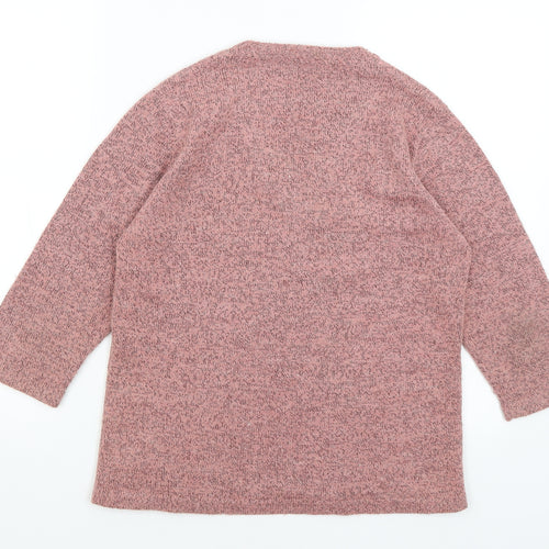Damart Womens Pink   Pullover Jumper Size 10